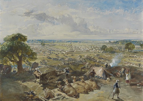 The Governor-General’s and Commander-in-Chief’s Camp at Jalandhar, 1 Febuary 1860