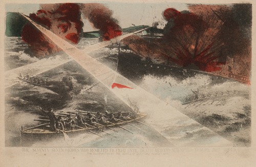 The Seventy-Seven Heroes Who Resolved to Fight until Death Bravely Attempted to Block Port Arthur