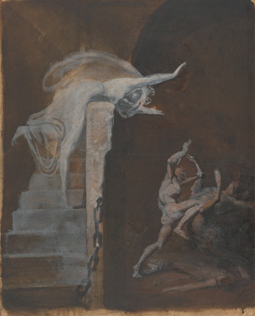 Ariadne Watching the Struggle of Theseus with the Minotaur (1815 to 1820)