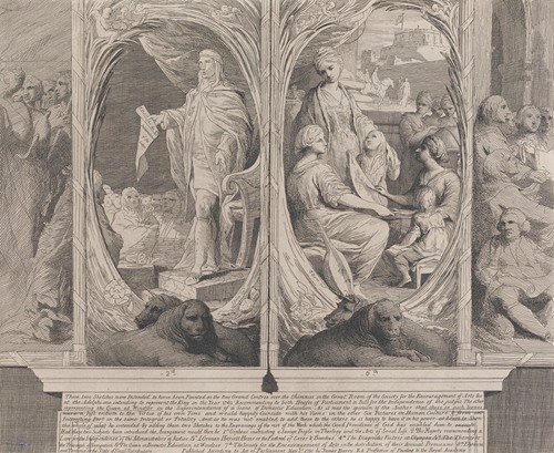 His Majesty Recommending a Law (Designs for the Walls of the Great Room of the Society for the Encouragement of the Arts)