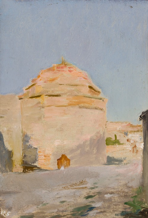 Grave of Maria Potocka in Bakhchisaray. From the journey to Crimea