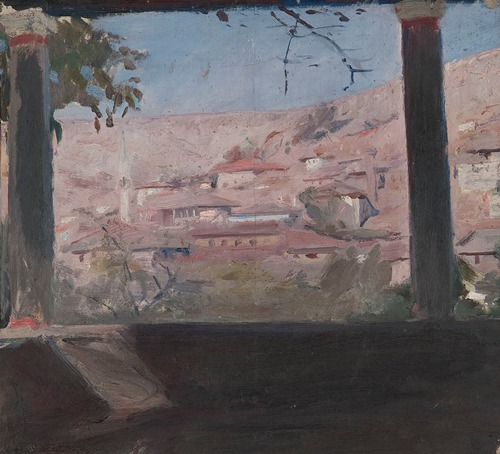 Summer house of Maria Potocka in Bakhchisaray. From the journey to Crimea