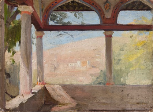 Summer house of Maria Potocka in Bakhchisaray. From the journey to Crimea