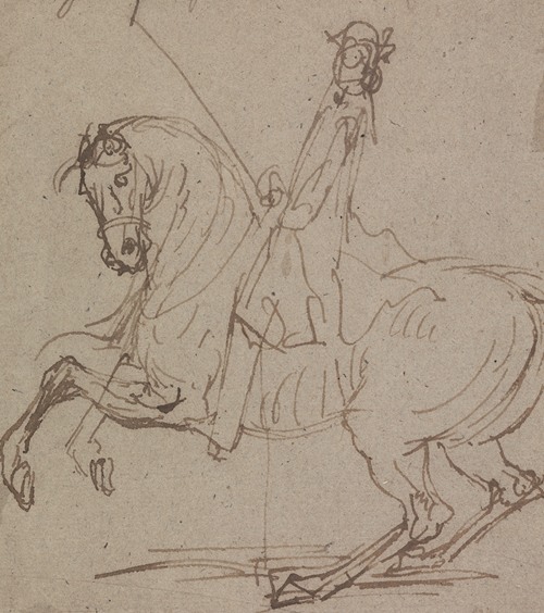 ‘The Gallop with Left Leg;’Engraved as Plate 15 in ‘Twenty Five Actions of the Manage Horse…’