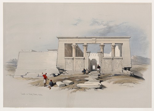 Temple at Wady Dabod [Wadi Dâbûd], Nubia.