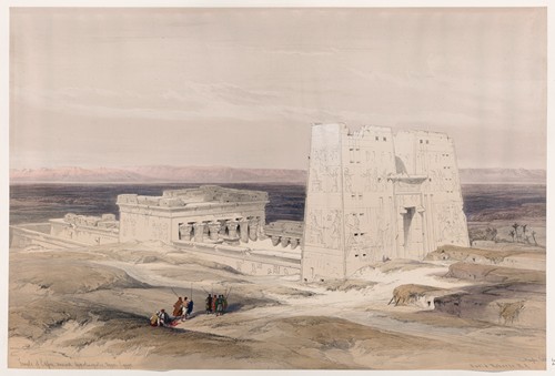 Temple of Edfou [Idfû], ancient Appolinopolis, Upper Egypt.