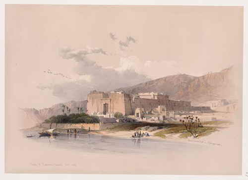 Temple of Kalabshee [Kalabsha, Kalâbishah], Nubia. Nov. 1838.