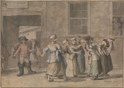 Departure from a French Inn; An Illustration for Sterne’s Sentimental Journey