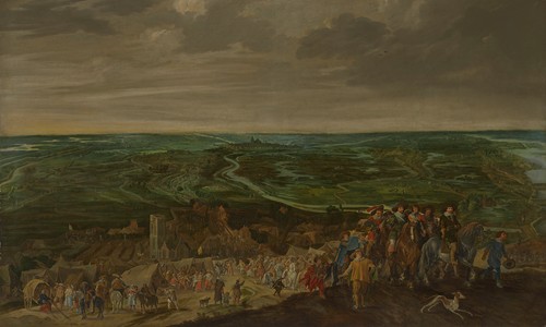 The Siege of ‘s-Hertogenbosch, viewed from the encampment at Vught