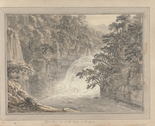 Views in England, Scotland, and Wales: Tour in Scotland: Corie Lin: one of the Falls of the Clyde