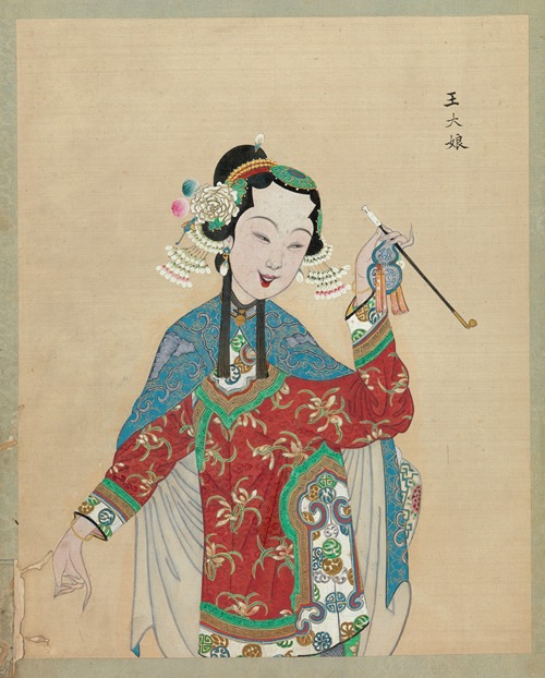 Portrait of Peking opera character 10