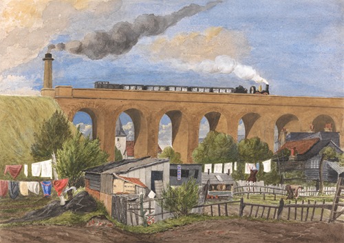 London Chatham and Dover Railway Viaduct, S Mary Cray, Kent, Feb. 16, 1881 – Dec. 15, 1882
