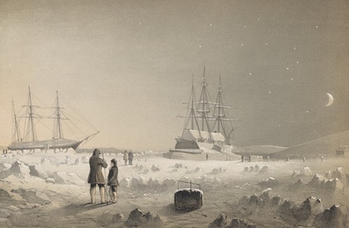 H.M.S. Assistance and Pioneer in Winter Quarters—Returning Daylight