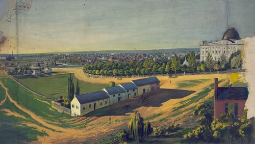 View of Washington, D.C., looking northwest from southeast of the U.S. Capitol