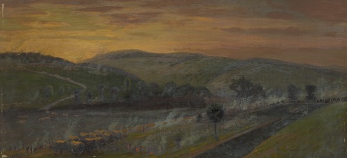 Escape of the Army of Virginia, commanded by General Lee, over the Potomac River near Williamsport