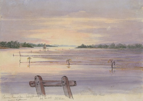 Leaving French Town, head of Chesapeak Bay, route to Baltimore, July 26, 1846. Elk River