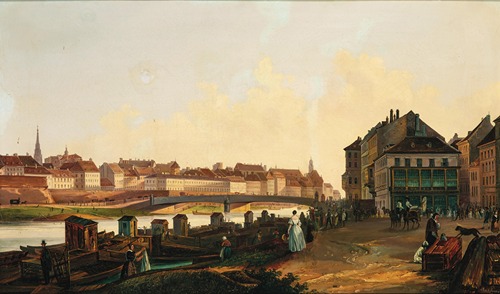 Vienna, a View of the Ferdinandsbrücke