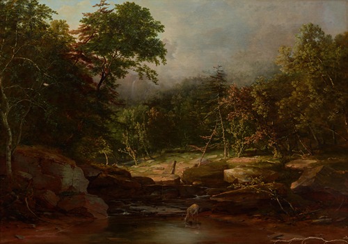 Stream in the Mountains