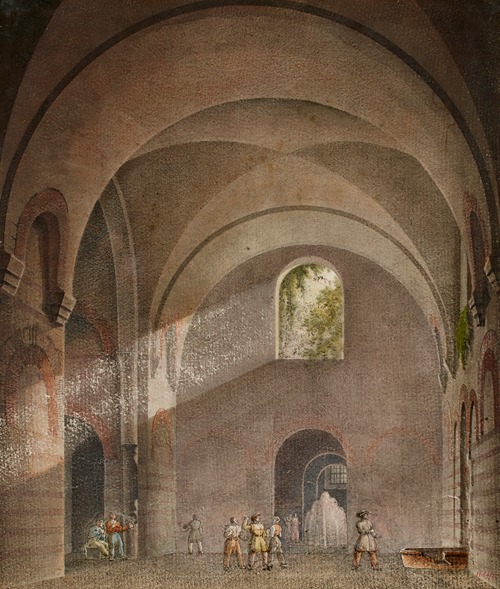 Vue intérieure des Thermes de Julien (ou de Cluny)