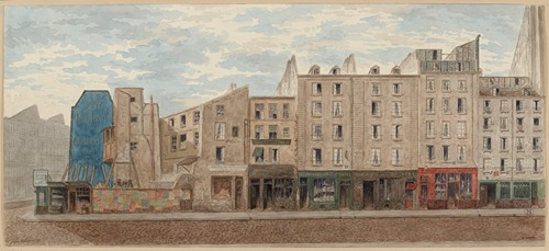 Rue des Filles-Dieu Nº1 à 9 (actuelle rue d’Alexandrie depuis 1897), 2ème arrondissement