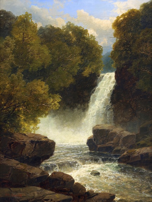 Melincourt Falls, Wales