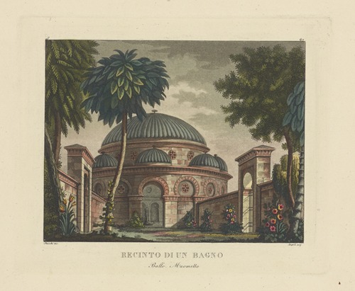 Recinto di un bagno, ballo Maometto