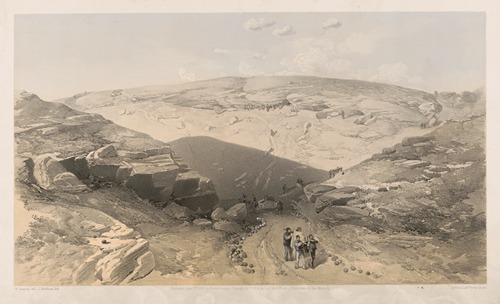 The valley of the shadow of death Caves in the Woronzoff Road behind the 21 gun battery