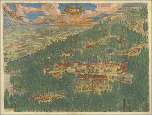 Imaginary view of Daphne in Antioch