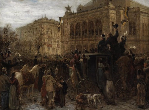 Einzug des Infanterieregiments unter Anton Freiherr Mollinary von Monte-Pastello