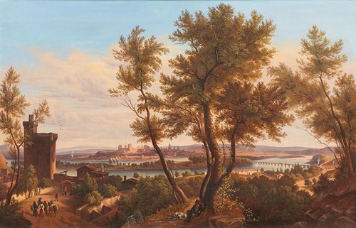 Blick auf Avignon
