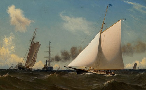 Racing Yacht Cygnet