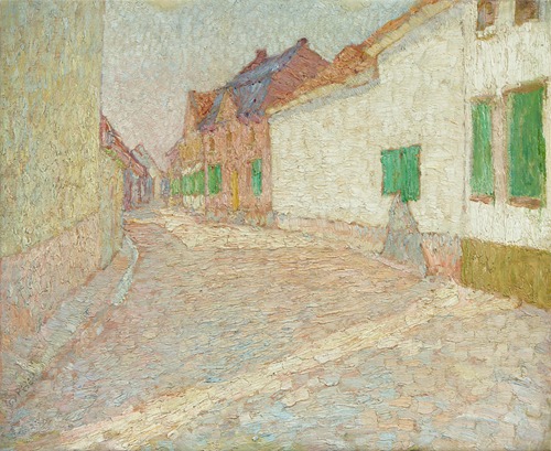 Straße in Zons