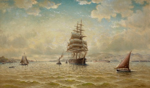 Sailing Ships in San Francisco Bay