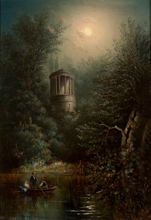 View of the Sybil Temple in Puławy