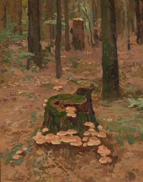 Forest fragment, series ‘Trunks’