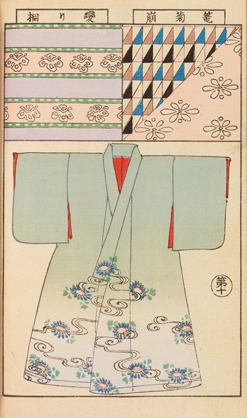 Moyō bijutsu benran Pl.12