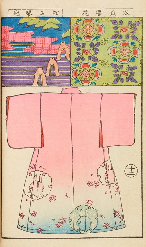 Moyō bijutsu benran Pl.14