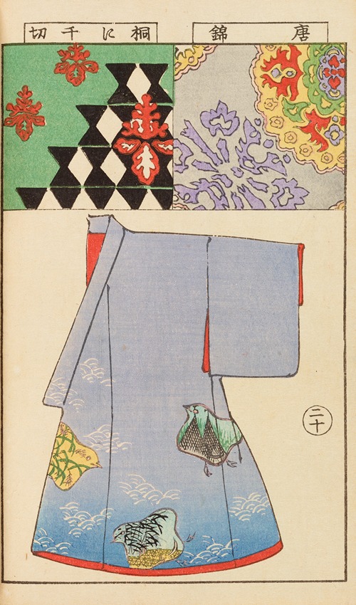 Moyō bijutsu benran Pl.22