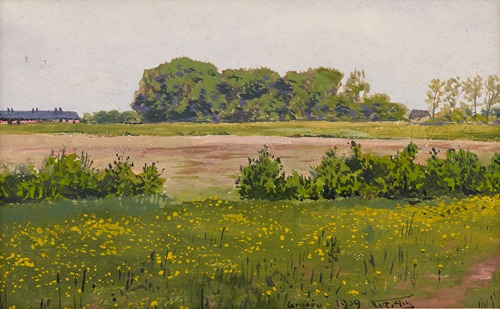 Landscape in Grudów