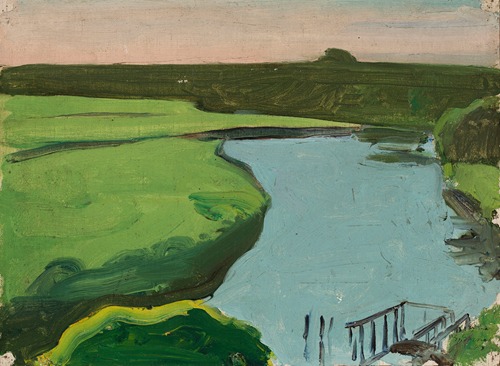 Landscape, sketch