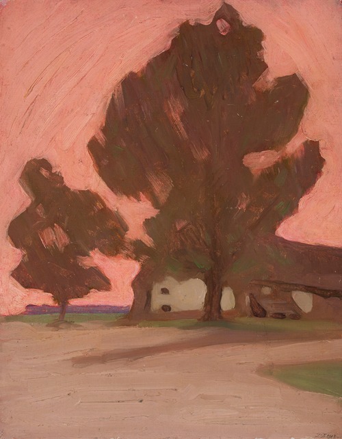 Landscape, sketch