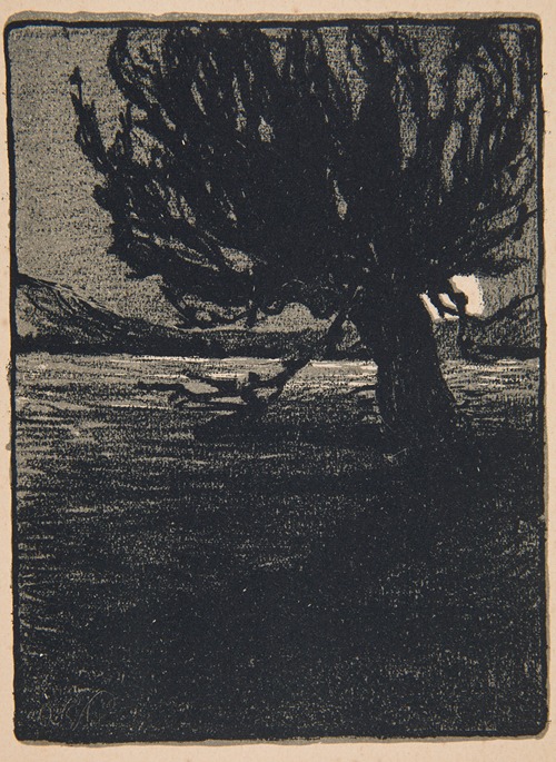 Landscape with the Moon