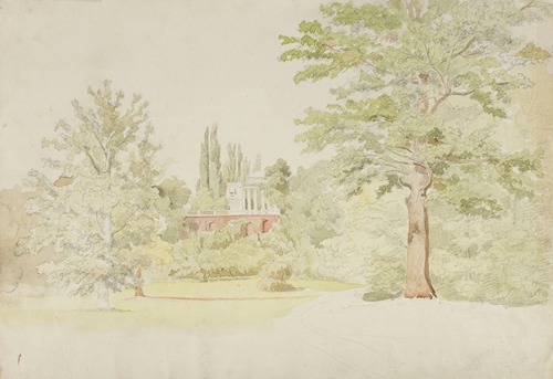 Natolin, study for a painting