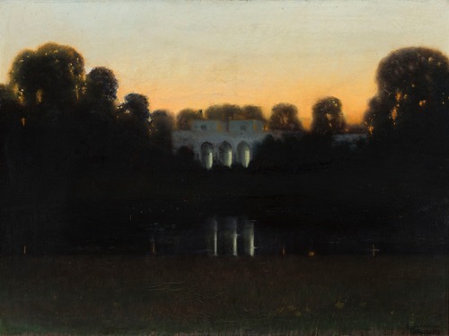 Landscape at sunset