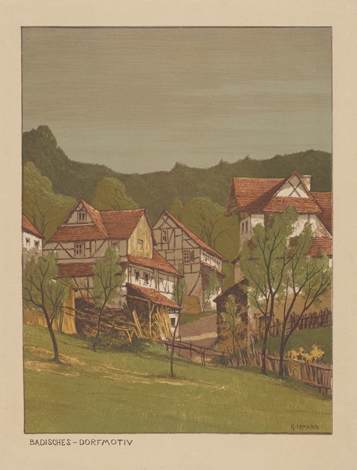 Rural Motif from Baden