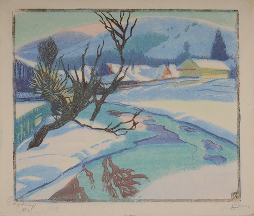 Rajcza in winter
