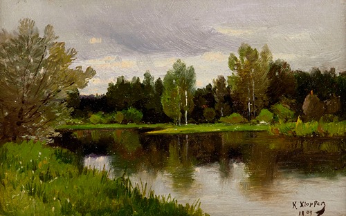 Landscape with water