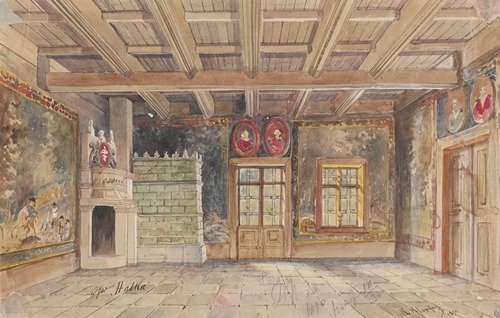 Ornamentation for the “Halka” opera – grand chamber