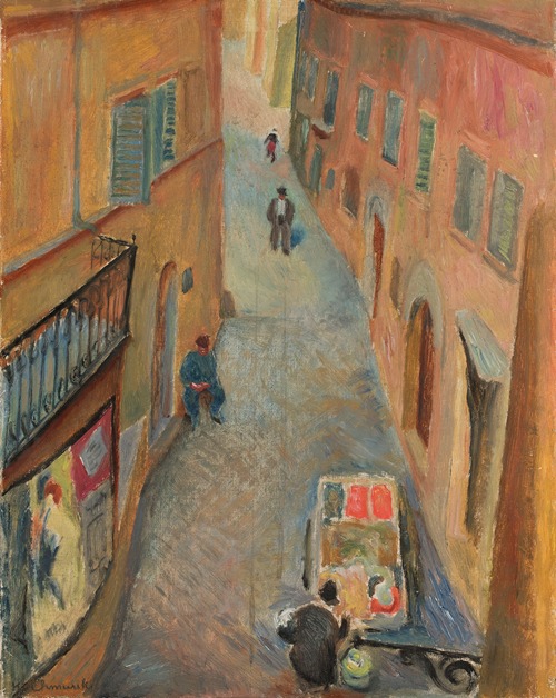 Street in a city