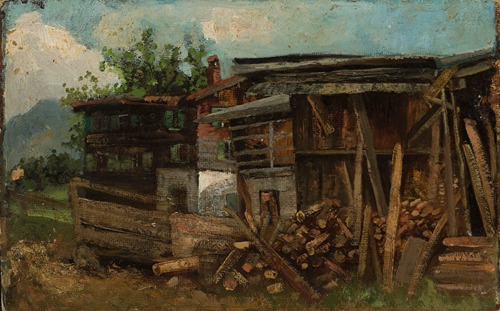 Little house in the mountains